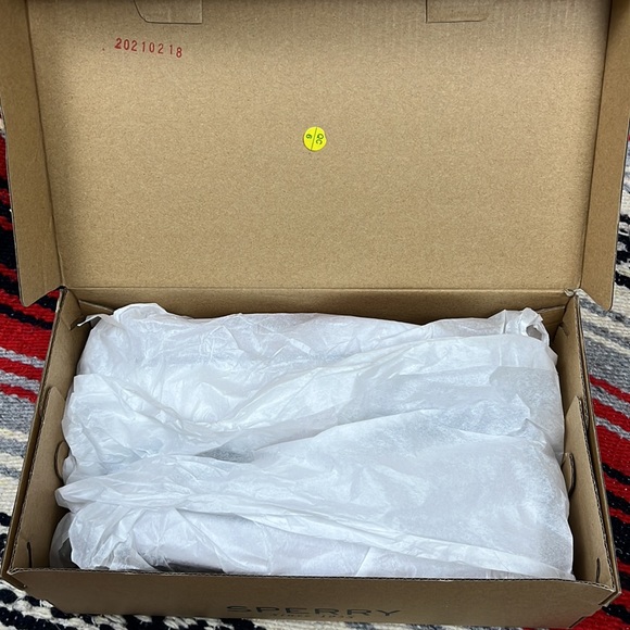 Sperry Unisex Striper II Pride Multi-Colour Slip-On Sneakers | Size Men 4.5 - Picture 6 of 6